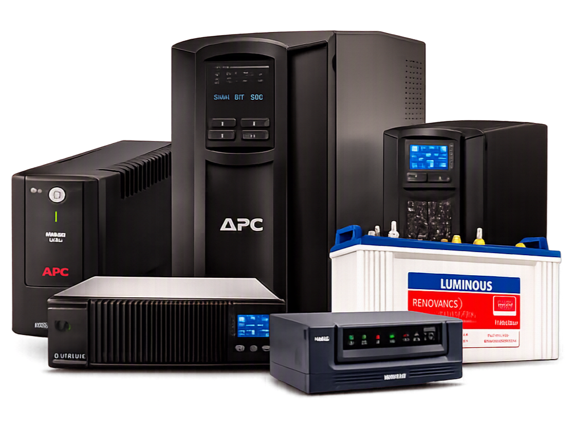 UPS power backup systems and battery